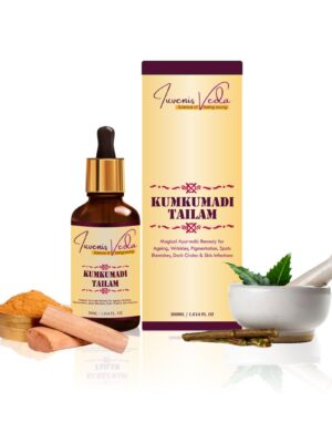 Iuvenis Veda Kumkumadi Tailam - 30ML | Enhances Skin Radiance | For Men & Women Both | Suitable for All Skin Types