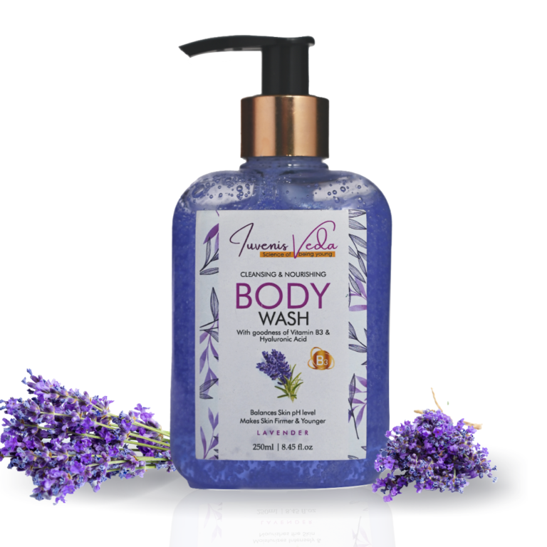 Body Wash (With Vitamin B3 + Hyaluronic Acid) - Lavender 50 ML